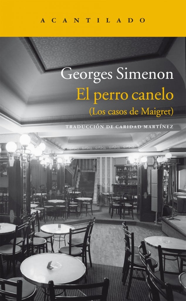 El perro canelo de Georges Simenon