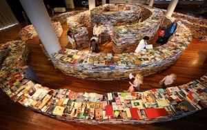 laberinto de libros