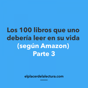 Lista de libros recomendados por Amazon