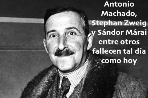 Efemérides literarias del 22 de febrero