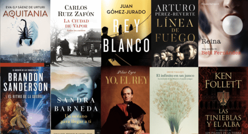 Los 10 libros más vendidos de todos los géneros al 29 de noviembre