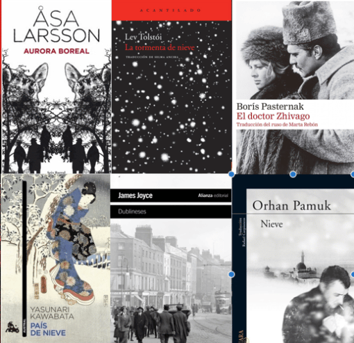 6 libros con la nieve y el invierno como escenario