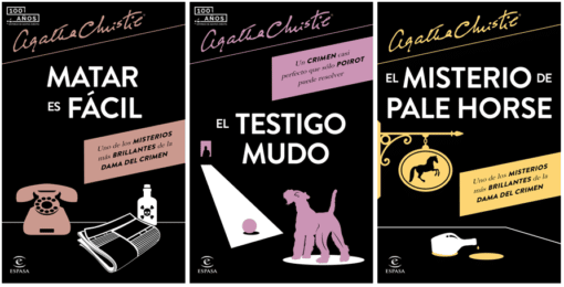 Espasa amplía su colección Agatha Christie con tres de sus novelas más aclamadas