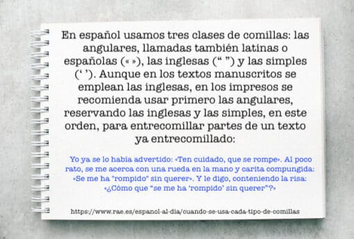 ¿Cuándo se usa cada tipo de comillas?