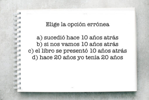 Ortografía: Elige la opción errónea