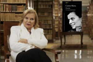 La nueva novela de Carme Riera, de la que Julia Navarro ha dicho: «Admiro la prosa elegante y directa de Carme Riera, su capacidad para envolver al lector, su extraordinaria calidad literaria»