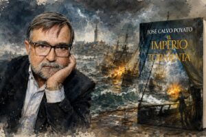 La novela histórica de José Calvo Poyato revive la guerra naval que decidió el relato: «El imperio en la tormenta»